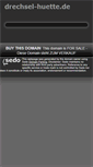 Mobile Screenshot of drechsel-huette.de